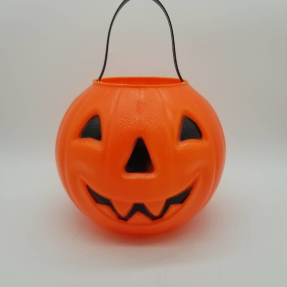 carolina enterprises Other - Vintage 1980 Plastic Jack o Lantern Pumpkin Carolina Enterprises Trick or Treat